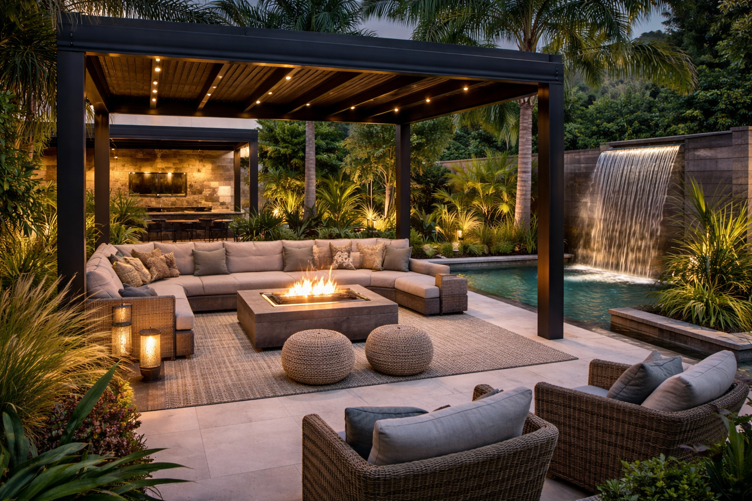 Aménagement autour d'une mare